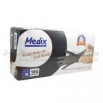Luva Nitrila Sem Talco 100 Unidades Medix - Foto 2