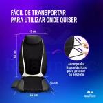 Massageador Assento R18 Shiatsu Massage Seat Relaxmedic - Foto 4