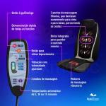 Massageador Assento R18 Shiatsu Massage Seat Relaxmedic - Foto 8