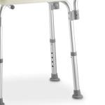 Banqueta De Banho Com Encosto E Apoio De Bra�o At� 135 Kg D3 Dellamed - Foto 2