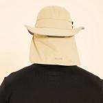 Chap�u Uv Kansas Fpu50+ Com Pala Traseira Remov�vel E Cord�o Uv Line - Foto 3