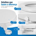 Assento Elevado Almofadado Astra Com Tampa E Trava Astra - Foto 4