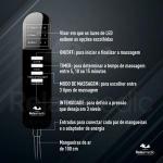 Massageador De Pernas E Pes F10 Air Massage Relaxmedic Com Compress�o De Ar - Foto 2