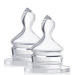 Bico Silicone Ortoflex Fluxo Rapido 2 Unidades Bb124 Multikids - Foto 1