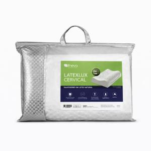 Travesseiro Cervical L�tex Copespuma Latexlux Ortop�dico  