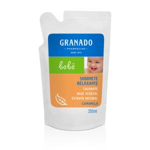 Sabonete Liquido Refil Glicerina Bebe Granado 250 ML CAMOMILA 