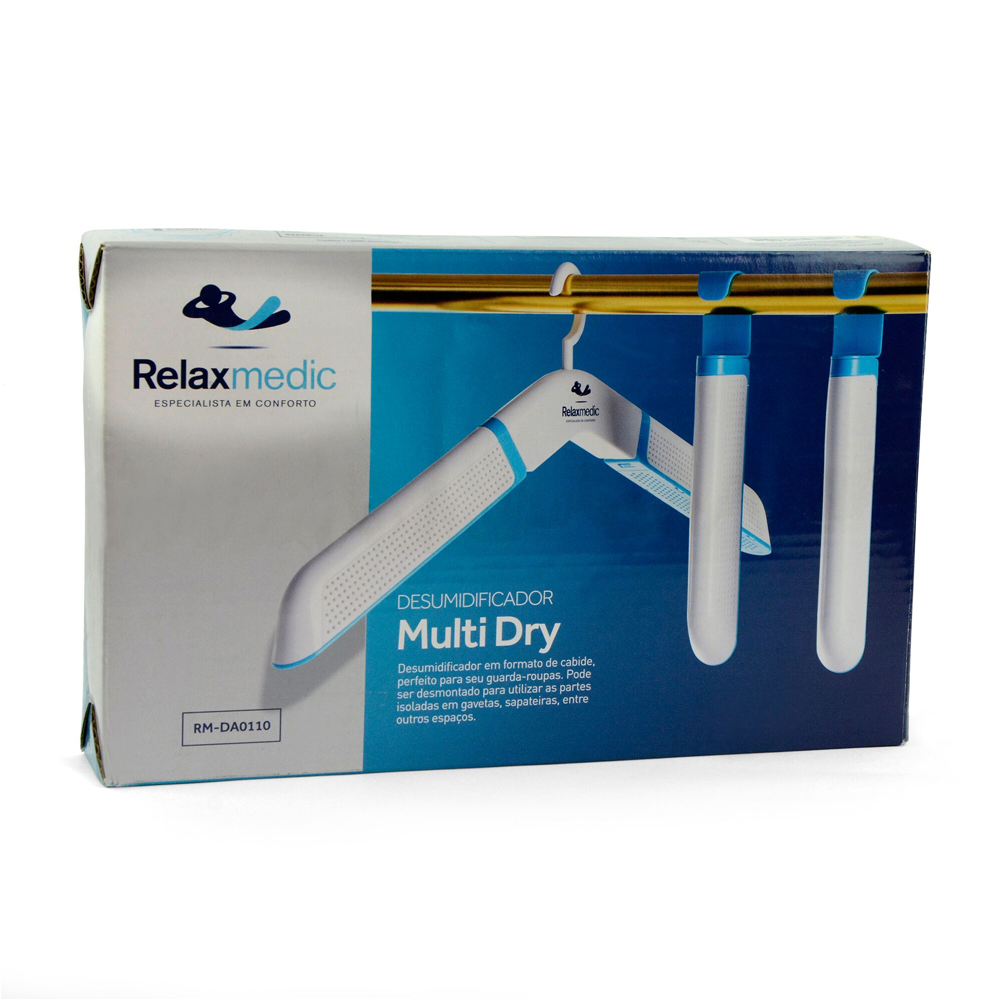 Desumidificador Multi Dry Bivolt Relaxmedic RM-DA0110