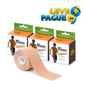 Bandagem Elastica Funcional Tmax Combo 3 Unidades