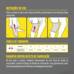 Joelheira Longa Kestal Neoprene Lisa Para Compress�o No Joelho - Foto 4