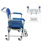 Cadeira De Banho E Higienica D60 Aluminio Com Coletor At� 150kg Dellamed - Foto 12