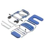 Cadeira De Banho E Higienica D60 Aluminio Com Coletor At� 150kg Dellamed - Foto 4