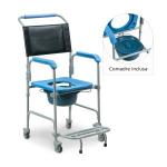 Cadeira De Banho Higi�nica D50 Desmont�vel Em A�o At� 150kg Dellamed - Foto 2