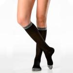 Meia 3/4 Para Viagem Sigvaris 170 Traveno Fechada Unissex - Foto 1