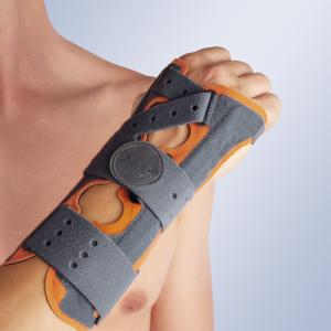 Munhequeira Com Tala Manutec Fix Bilateral Orliman 2 CINZA M760/2