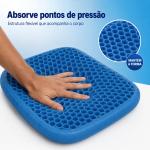 Almofada Para Cadeira Egg Sit Supermedy Ortop�dica Com Capa - Foto 4