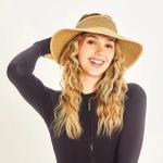 Viseira Uv Siena Fpu50+ Aba Larga Enrol�vel Com Ajuste Uv Line - Foto 5