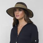 Viseira Uv Siena Fpu50+ Aba Larga Enrol�vel Com Ajuste Uv Line - Foto 1