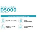 Guincho Hospitalar De Transferencia Com Elevacao D5000 180kg Dellamed - Foto 4