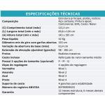 Guincho Hospitalar De Transferencia Com Elevacao D5000 180kg Dellamed - Foto 7