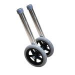 Roda Dianteira Andador Aluminio 3 Barras Par Dellamed - Foto 1