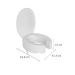 Assento Elevado Com Tampa E Trava Astra - Foto 2