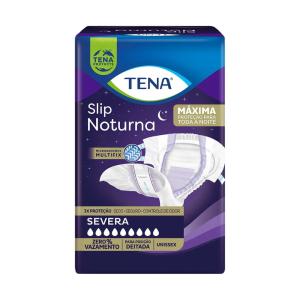 Fralda Tena Slip Noturna 7 Unidades Unissex M BRANCO 011900505