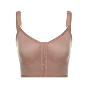 Suti� Regata Com Refor�o Frontal E Fecho Frontal New Form M-44 CHOCOLATE