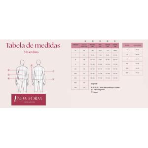 Colete Masculino Para Ginecomastia New Form Seamless - Foto 4