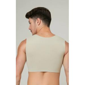 Colete Masculino Para Ginecomastia New Form Seamless - Foto 2