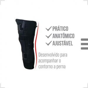 Imobilizador De Joelho Kestal 60cm Com Hastes R�gidas - Foto 2