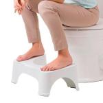 Banco Apoio Cocoras Branco Mebuki - Foto 1