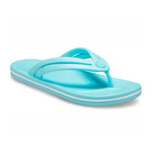 Sandalia Crocs Crocband Flip W 206100 Feminino 34 AZUL CLARO ICE BLUE