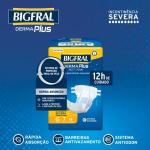Fralda Derma Plus Noturna 7 Unidades Bigfral - Foto 2