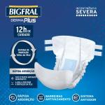 Fralda Derma Plus Noturna 7 Unidades Bigfral - Foto 3