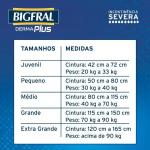 Fralda Derma Plus Noturna 7 Unidades Bigfral - Foto 5