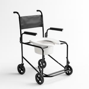 Cadeira De Banho Flex Pl202 Coletor Pes E Bracos Escamoteaveis At 85kg Prolife   1030201 - PL202