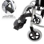Cadeira De Rodas D600 Dobr�vel Em Alum�nio At� 120kg Dellamed - Foto 5