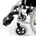 Cadeira De Rodas D600 Dobr�vel Em Alum�nio At� 120kg Dellamed - Foto 2