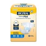 Fralda Derma Plus 8 Unidades Bigfral - Foto 1