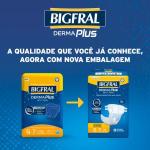 Fralda Derma Plus Noturna 8 Unidades Bigfral - Foto 4