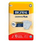Fralda Derma Plus 10 Unidades Bigfral - Foto 1