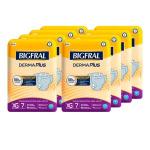 Combo Fralda Bigfral Derma Plus Extra Grande Fardo Com 8 Pacotes - Foto 1