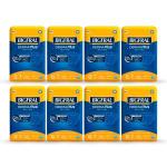 Fralda Bigfral Derma Plus Noturna Grande Combo Fardo Com 8 Pacotes - Foto 1