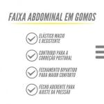 Faixa Elastica Abdominal 3 Gomos Kestal - Foto 7