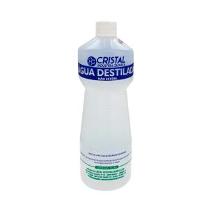 Agua Destilada 1 Litro Cristal   