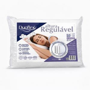 Travesseiro Altura Regul�vel Duoflex Ajust�vel Ortop�dico  