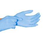 Luva Nitrila Sem Talco 100 Unidades Nugard Azul - Foto 2