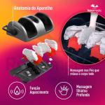 Massageador De P�s E Pernas Shiatsu Foot Bivolt Relaxmedic - Foto 7