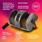 Massageador De P�s E Pernas Shiatsu Foot Bivolt Relaxmedic - Foto 8