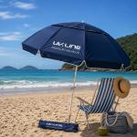 Guarda Sol Com Prote��o Solar Fpu50+ 1,90 M Di�metro Com Perfurador Uv Line - Foto 2